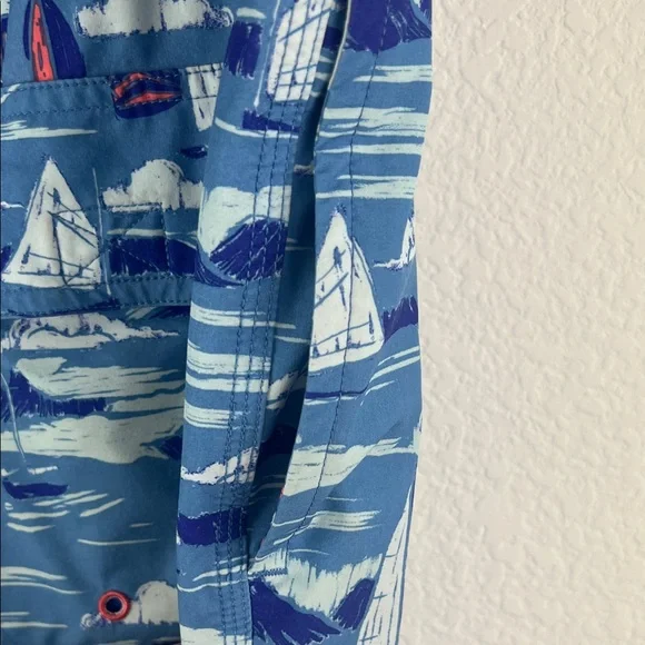 Vineyard Vines Men's Blue Nautical Swim Shorts Size Large - Picture 8 of 8